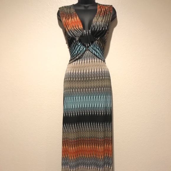 Multi color soft maxi dress 👗✨ - Picture 2 of 7